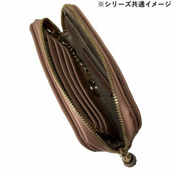 （同梱不可） DAICO Pisoraro(ピソラロ) バンブー フラグメントウォレット グレー PR227 大容量の新しい形のフラグメントウォレット