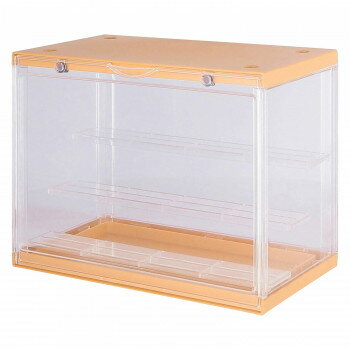 （同梱不可） 不二貿易 コレクションケース hina Yellow Marigold 29028 小物のディスプレイに最適