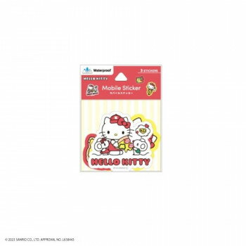 （同梱不可） サンリオ モバイルステッカー ハローキティ SANG-305KT 自分好みにカスタムアレンジ