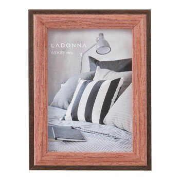 （同梱不可） ラドンナ フォトフレーム 写真たて リビング L判ハーフ(1/2L)サイズ DF85-S2-DBR コンビネーションカラーがおしゃれな、大人気シリーズ