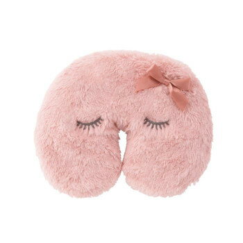 （同梱不可） ラドンナ フワフワホットフェイスピローピンク RX25-CB-PK CLAYBEADS入りの中袋を取り出し、レンジでチン!