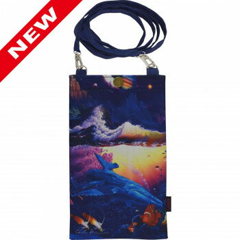 （同梱不可） クリスチャン・リース・ラッセン スマホショルダーバッグ ギャラクシー オブ ライフ3 CL-01155 ショルダー紐は取り外し可