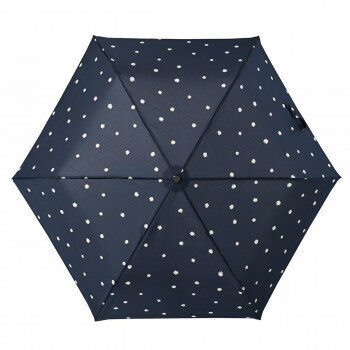 （同梱不可） ニフティカラーズ スレンダーミニ イノセンス 折傘 ネイビー 1778NV ファスナーケースに入った、スリムで軽量な折りたたみ傘