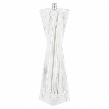 （同梱不可） 佐藤金属興業　SALUS　ツイスト　ペッパーミル　トール ねじれたデザインが特徴のペッパ..