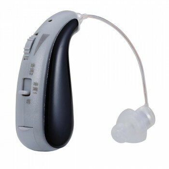 （同梱不可） 耳かけ型集音器 イヤーフォースミニ EF-17MK ブラック 隠すから飾るへ　アクセサリー感覚..