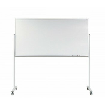 (代引き不可)(同梱不可) 馬印 MAJI(マジ)シリーズ片面脚付ホーローホワイトボード 無地 W1872×D610×H1805mm MH36TN スタンダード...