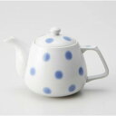 (同梱不可) 和の器 ポット ぼかし水玉 T-930670 食卓に手仕事のぬくもり