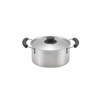 （同梱不可） シーズ・クッキング　ソースポット20cm YJ3739 シンプルで洗練されたデザインのステンレス製両手鍋