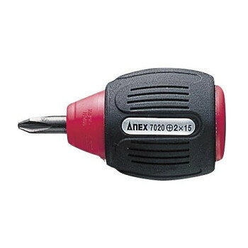 （同梱不可） アネックス(ANEX) Fスリットドライバー スタービ—タイプ フック付 +2×15 No.7020-F 自動車、機械設備のメンテナンスに