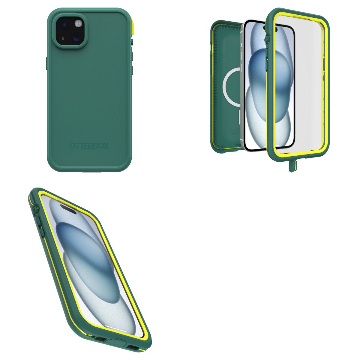 【公式店】OtterBox iPhone15Plus ケース MagSafe 耐衝撃 米軍MIL規格 FRE 国内正規品 〔オッターボックス〕