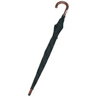 ハピラ 長傘ロングワンタッチ H-713BK 黒 / 車用品、雨具 / 147076