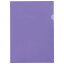 スマートバリュー Hカラーホルダー A4紫100枚 D610J-10PP / クリヤーホルダー / 358676