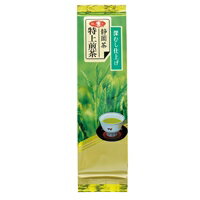 静岡産一番茶を深むし仕上げにしたと特上級煎茶。・日本茶・容量：100g・外観（形）：細かい・外観（つや）：明るい・水色：濃い緑・香り：やや強い・甘味：強い