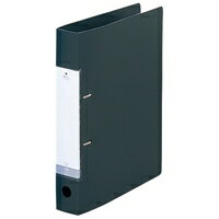 Other - LIHITLAB D型リングファイル G2230-24 A4S 46mm 黒 / リング式ファイル / 269024