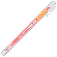スマートバリュー 蛍光ツインマーカー 橙10本 H023J-OR-10 / 蛍光ペン / 330485