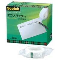 スリーエムジャパン メンディングテープ MP-18S 18mm×30m 12巻 / 接着テープ / 334725