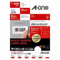 エーワン ラベルシールA4ハイグレード30面20枚 75230 / ラベル用紙 / 378579