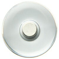 ソニック プッシュマグネットMG-793-T透明Φ30mm 5個 / カラーマグネット / 396037