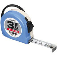 スケールが戻らず止まるロック式。・巻尺・0点補正移動爪・ストラップ付・裏面はメモ可能・ベルトクリップなし・ロック式・ヒット中