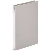 LIHITLAB リングファイル F-867-12 A4S 27mm グレー / リング式ファイル / 525685