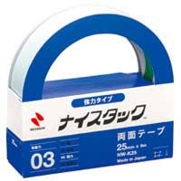 ニチバン ナイスタック NW-K25 強力タイプ 25mm×9m / 接着テープ / 532068