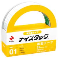 ニチバン ナイスタック NW-R25 弱粘着 25mm×9m / 接着テープ / 532080