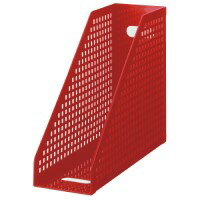 セキセイ シスボックス SBX-87 A4 赤 / ファイルボックス / 543542