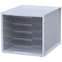 アイリスオーヤマ レターケース5段 LCJ-5M ホワイト / レターケース / 706359