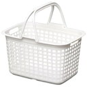 アイリスオーヤマ ランドリーバスケット LB-M ピュアホワイト / 生活用品.家電その他 / 707825