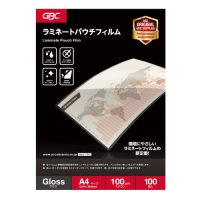 3層構造で静電抑制処理済の定番フィルム。・ホット・3層・静電抑制・サイズ：A4・サイズ：横216×縦303mm・入数：100枚・材質：PET、PE、EVA