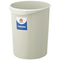 お求めやすいゴミ箱！持ち手付きで便利！・ゴミ箱・容量：11．8L・種別：丸型・色：グレー・外形寸法：幅252×奥264×高315mm・材質：ポリプロピレン・JOINTEXオリジナル