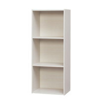 アイリスオーヤマ ☆CBボックス CX-3F 3段 オフホワイト / 木製棚 / 852568
