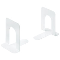 スマートバリュー ブックエンドL 白10個(2個*5組)B168J-L-WH5 / ブックエンド・@ / 832128