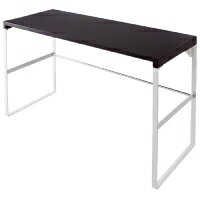 LIHITLAB 机上台590mm トールタイプ A-7336-24 黒 / 整理収納用品その他 / 866193