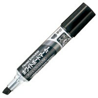 Bulletin Supplies - ぺんてる ノックル 太字平芯 黒10本 EMWL6W-A10 / ホワイトボードマーカー / 866492