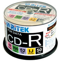 Ri－JAPAN データ用CD-R 50枚 CD-R700EXWP.50