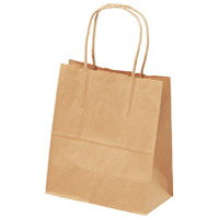 Bags - タカ印 手提げバック 茶無地 特小 50-5914 25枚入 / ショッピングバッグ / 886892