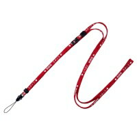 オープン工業 医療用ストラップ 160cm 赤 NX-203P-RD / 名札 / 737723