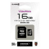 HIDISC ビデオ録画用microSDカード 16GB / メディア用品その他 / 744220 HIDISC ビデオ録画用microSDカード 16GB / メディア用品その他 / 744220