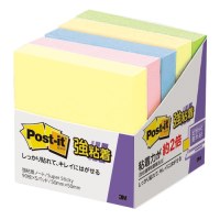 スリーエムジャパン Post-it強粘着50mm×50mm 5個 パステル4色 / のりつきメモ / 865855