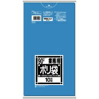 日本サニパック ポリゴミ袋 N-91 青 90L 10枚 / そうじ用品その他 / 882084