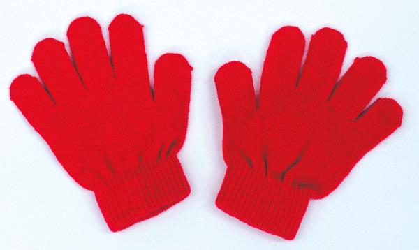 カラーのびのび手袋 赤 10P03Sep16