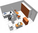【送料無料】【smtb-TK】【クリエイティブ】SOHO家具パッケージ・15平米（1人用） 集中執務室に！【YDKG-tk】【fsp2124】【fs2gm】【RCP】【fs3gm】