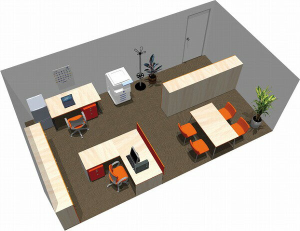 【送料無料】【smtb-TK】【スタンダード】SOHO家具パッケージ・28平米(2人用) アシスタントとグッドコミュニケーション【YDKG-tk】【fsp212...