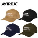アビレックス キャップ メンズ レディース 帽子 AVIREX アヴィレックス ローキャップ 父の日 ギフト プレゼント