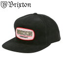 アイテム詳細ブランドBRIXTON(ブリクストン)商品名CANYON MP SNPK (#11491)アイテムキャップ素材コットン100％カラーBlack(ブラック/黒)サイズフリーサイズ(56〜61cm前後) ツバの長さ約7cm・深さ約12cmBRIXTONブリクストン2004年にカリフォルニアでヘッドウェアをメインにスタートしたブランド、BRIXTON(ブリクストン)。パンクバンド The Clashのタイトル「Guns of Brixton」がブランド名の由来であるように、ミュージシャンから支持されている。また音楽カルチャーだけでなく、たくさんのプロスケーターやプロサーファーなどからも支持されているストリートカジュアルブランド。画像について実際のお色味に近くなるようにしておりますが、ご使用のブラウザやモニターなどにより、実物と異なる場合がございますことを、あらかじめご了承ください。モデル着用画像はライティングや天候により、実際のカラーと多少違って見える場合がございます。 また、商品の入荷・生産時期の違いによる細かな仕様変更が発生する場合がございますことも、併せてご了承お願いいたします。商品説明ストリートブランドのBRIXTON/ブリクストンから、5パネルコットンツイルキャップが入荷。マジックテープのメス側のような独特な素材感のブランドロゴパッチがフロントにオン。ボディ全体は一般的なツイルキャップより若干の嵩高性があり、柔らかく暖かみのある別珍のような触り心地の生地感です。ツバは真っすぐなフラットバイザー、芯ありのしっかりとしたフロントパネル、後部のスナップバックアジャスターでサイズ調整が可能なのでユニセックスで着用いただけます。