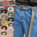 ディッキーズ ベルト メンズ レディース Dickies ガチャベルト ワークベルト GIベルト ローラーバックル キャンバス カジュアル ブランド ファッショ...