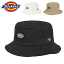 ディッキーズ 帽子 レディース ディッキーズ バケットハット メンズ レディース Dickies ワンポイント ワッペン ハット 帽子 ブランド おしゃれ かわいい かっこいい バケハ 男女兼用 フェス