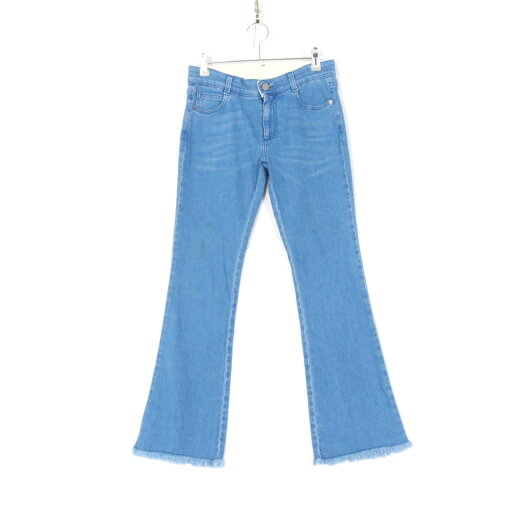 【中古】STELLA McCARTNEY ステラマッカートニー レディース パンツ デニム 26 フレアデニム カットオフ 中古B 古着 【中古】STELLA McCARTNEY ステラマッカートニー レディース パンツ デニム 26 フレアデニム カットオフ 中古B 古着