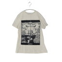 Christian Dior クリスチャンディオール XS レディース Tシャツ カットソー 半袖×Daniel Arsham オフホワイト アイボリー 013T03WK437 中古A 古着